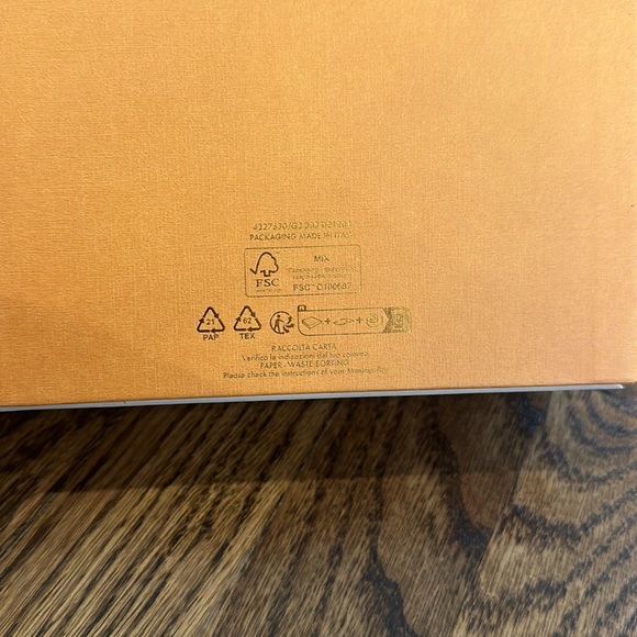 Louis Vuitton Yellow Gold Orange Blue Empty Small Accessories Gift Box - Picture 9 of 13